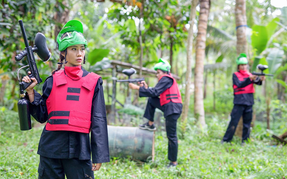 Bali Paintball Team Strategy